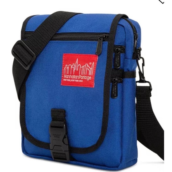 NEW MANHHATTAN PORTAGE BLUE URBAN BAG - Picture 2 of 4
